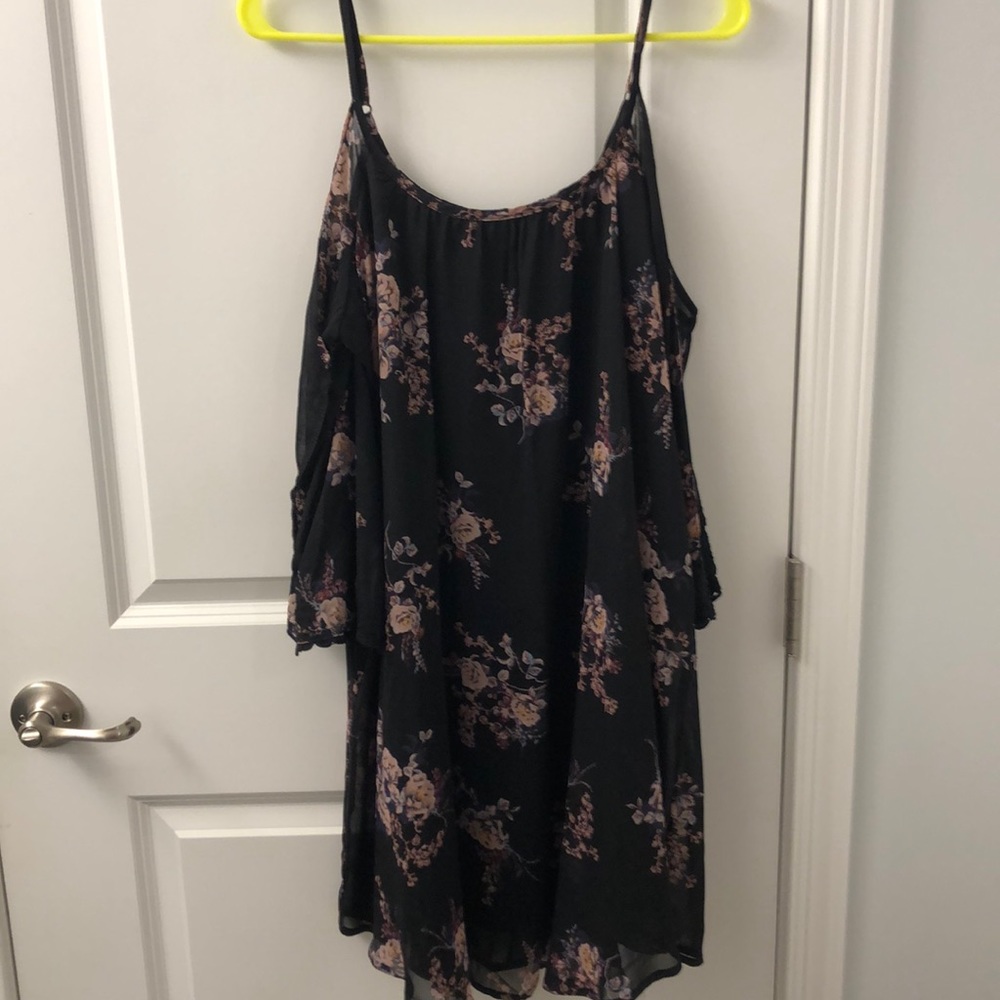 Cold shoulder dress